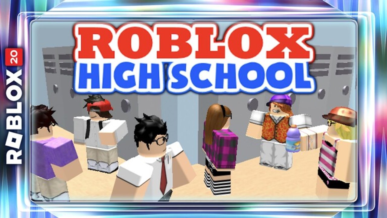 Roblox High School Legacy thumbnail featuring the classic high school town